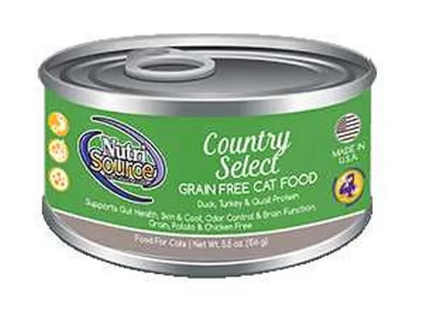 12/5.5 oz. Nutrisource Grain Free Country Select Cat Canned - Health/First Aid